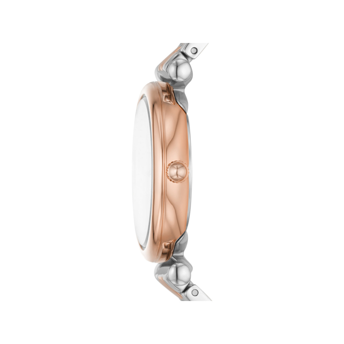 Montre FOSSIL femme bracelet acier bicolore doré rose