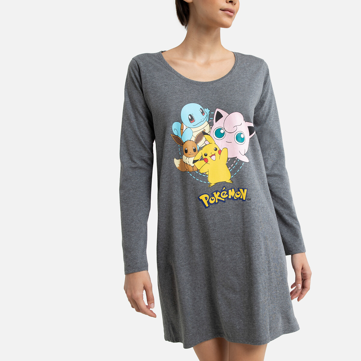 POKÉMON<br>Camiseta Pokémon de manga comprida tamanho grande