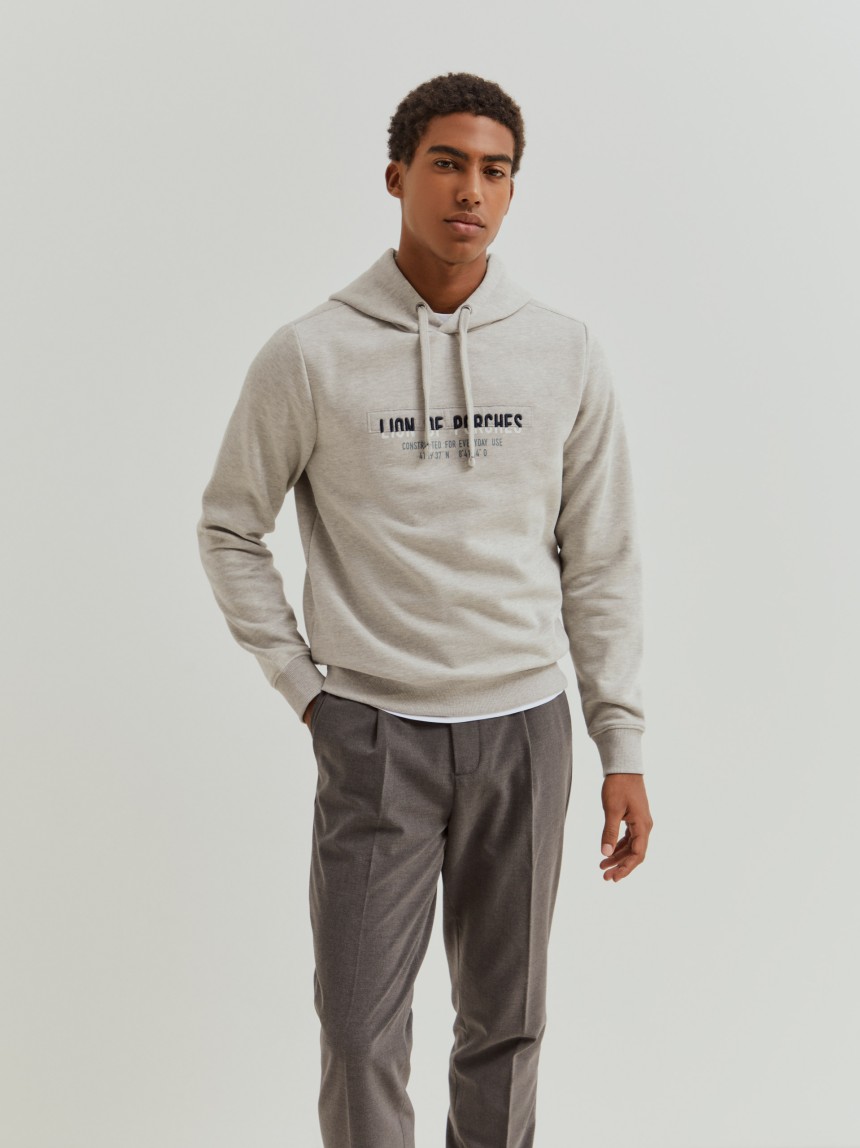 Sweatshirt Lion of Porches com capuz