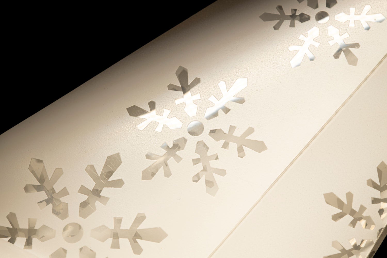 Sterntaler Decoratieve Ster | Kerstster met sneeuwvlokdesign | Opvouwbare ster | 55 cm | Buitengebruik | Gloeilamp | Stekker
