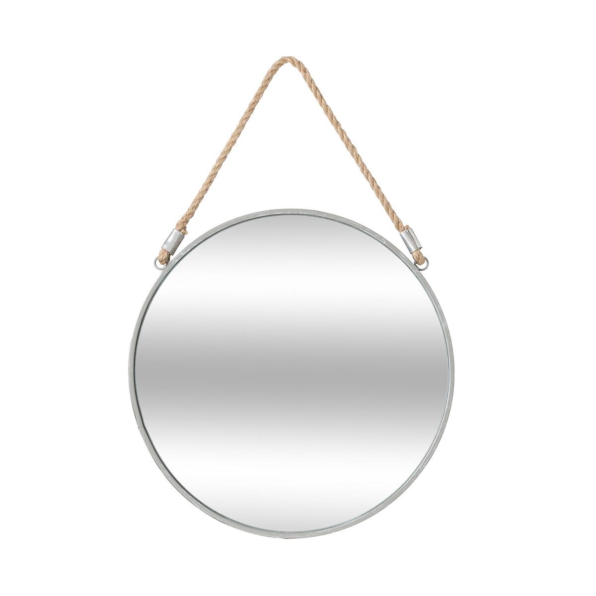 MIROIR METAL ROND D37CM