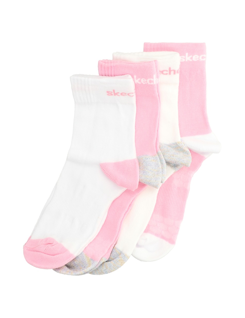 MESH VENTILATION GLOW SOCKS 4P