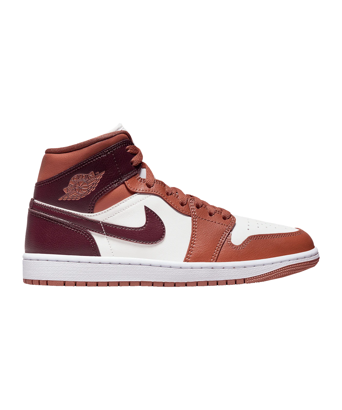 Jordan Air 1 Mid Damen Orange Blau F200