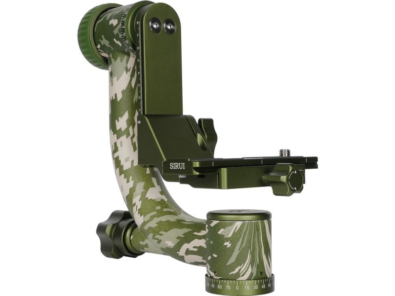 Sirui Stativ Explorer CT-3204 mit CH20 Camouflage Robustes Outdoor Stativ