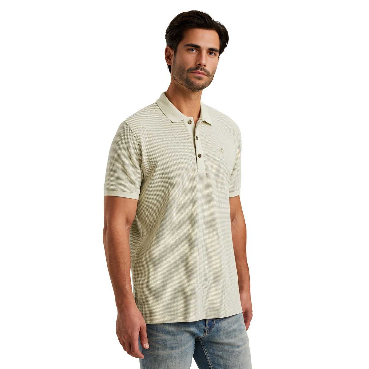 Heren Polo 420062 Dorian Zip