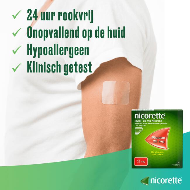 Nicorette Patch 25 MG 14 stuks