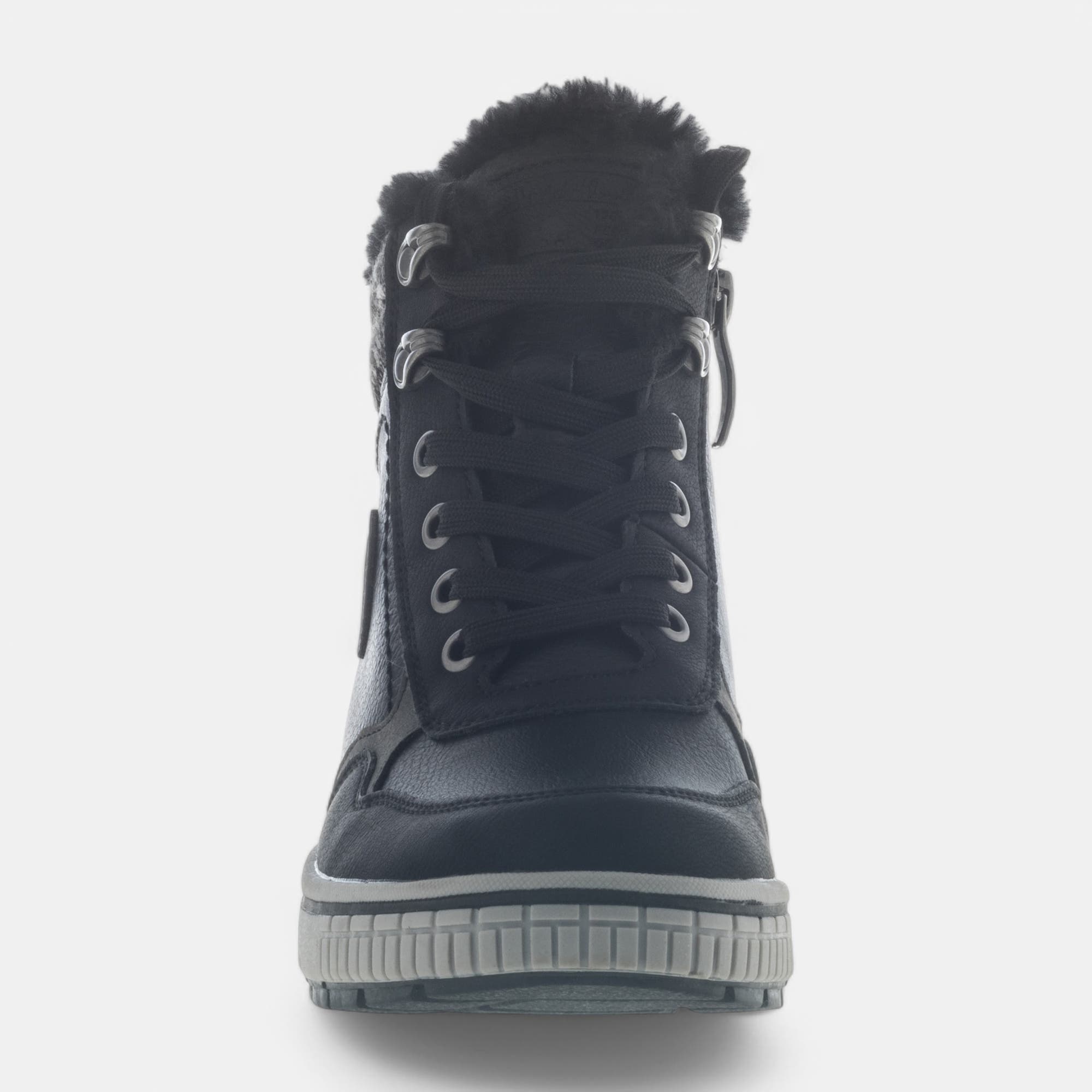Bottines à lacets Femme noir