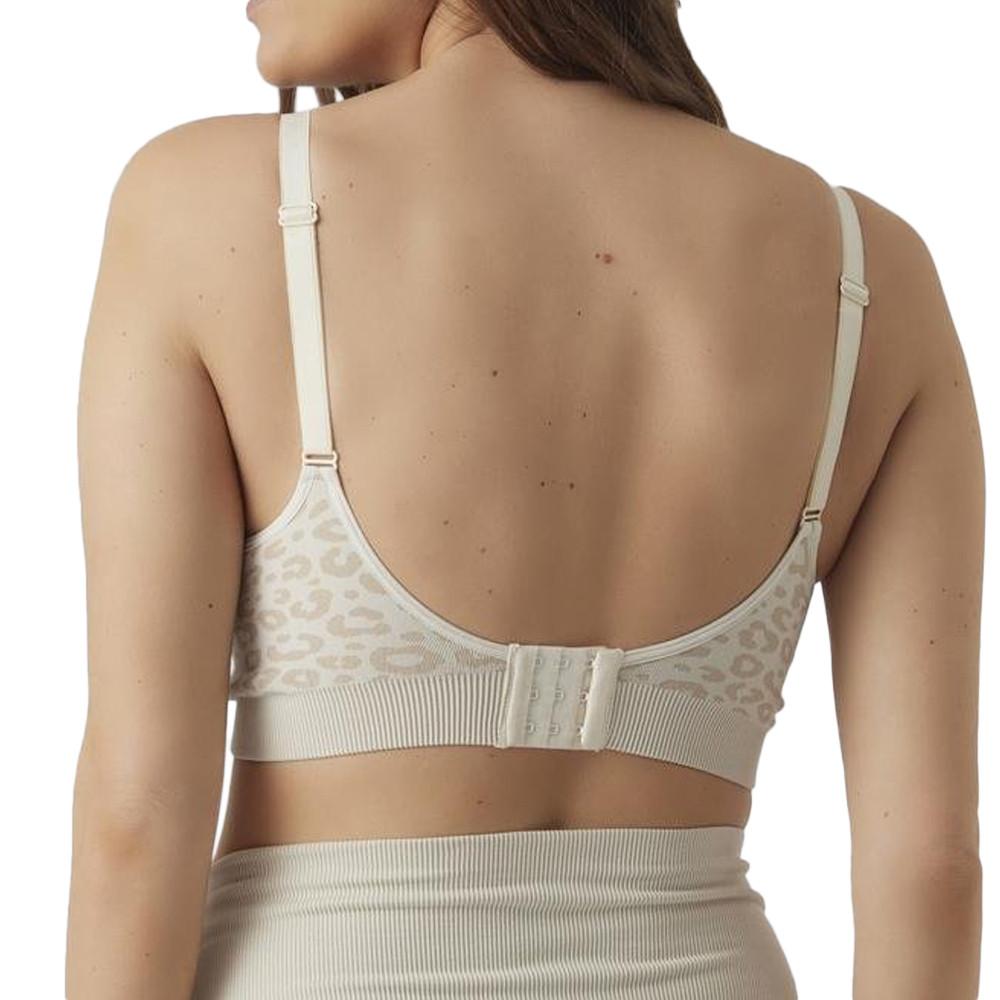 Mamalicious Soutien Gorge d'allaitement Écru/Marron Femme Mamalicious Shelby