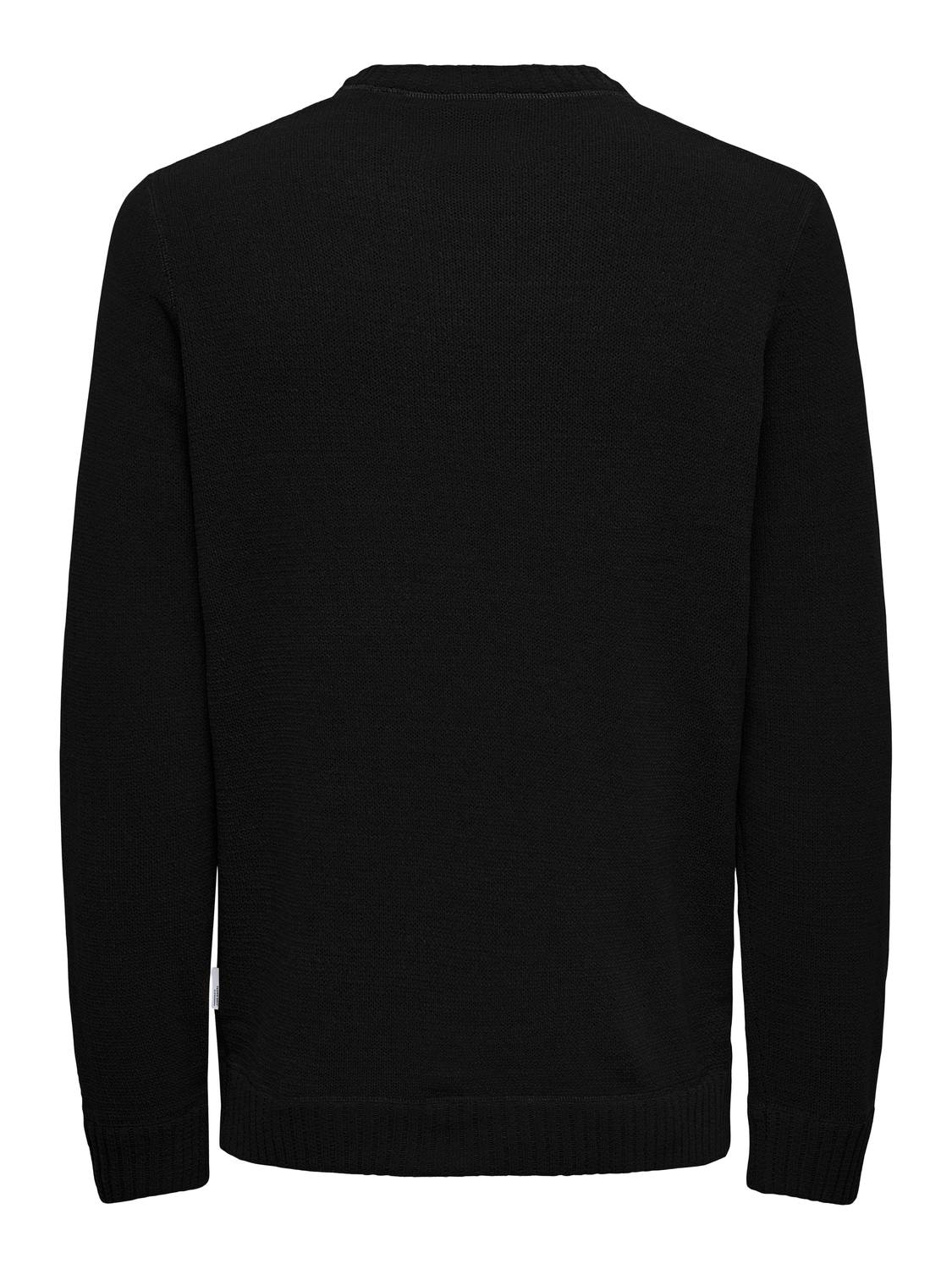 ONLY & SONS Strickpullover »ONSETHAN LIFE REG 7 CREW KNIT«