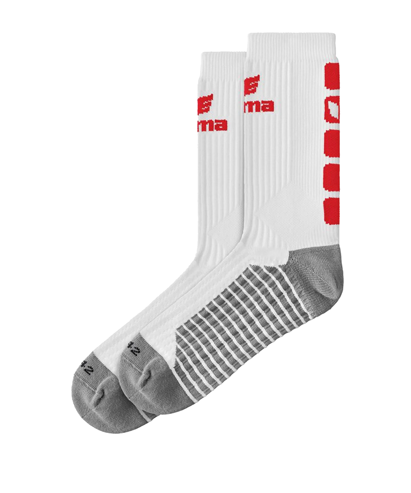 Erima CLASSIC 5-C Socken Weiss Rot