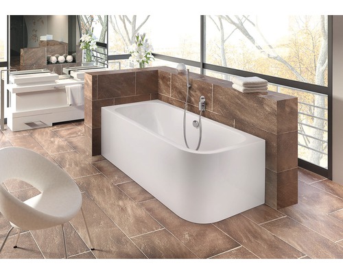 Badkuipset OTTOFOND Spirit 80 x 180,0 cm wit glanzend 703925