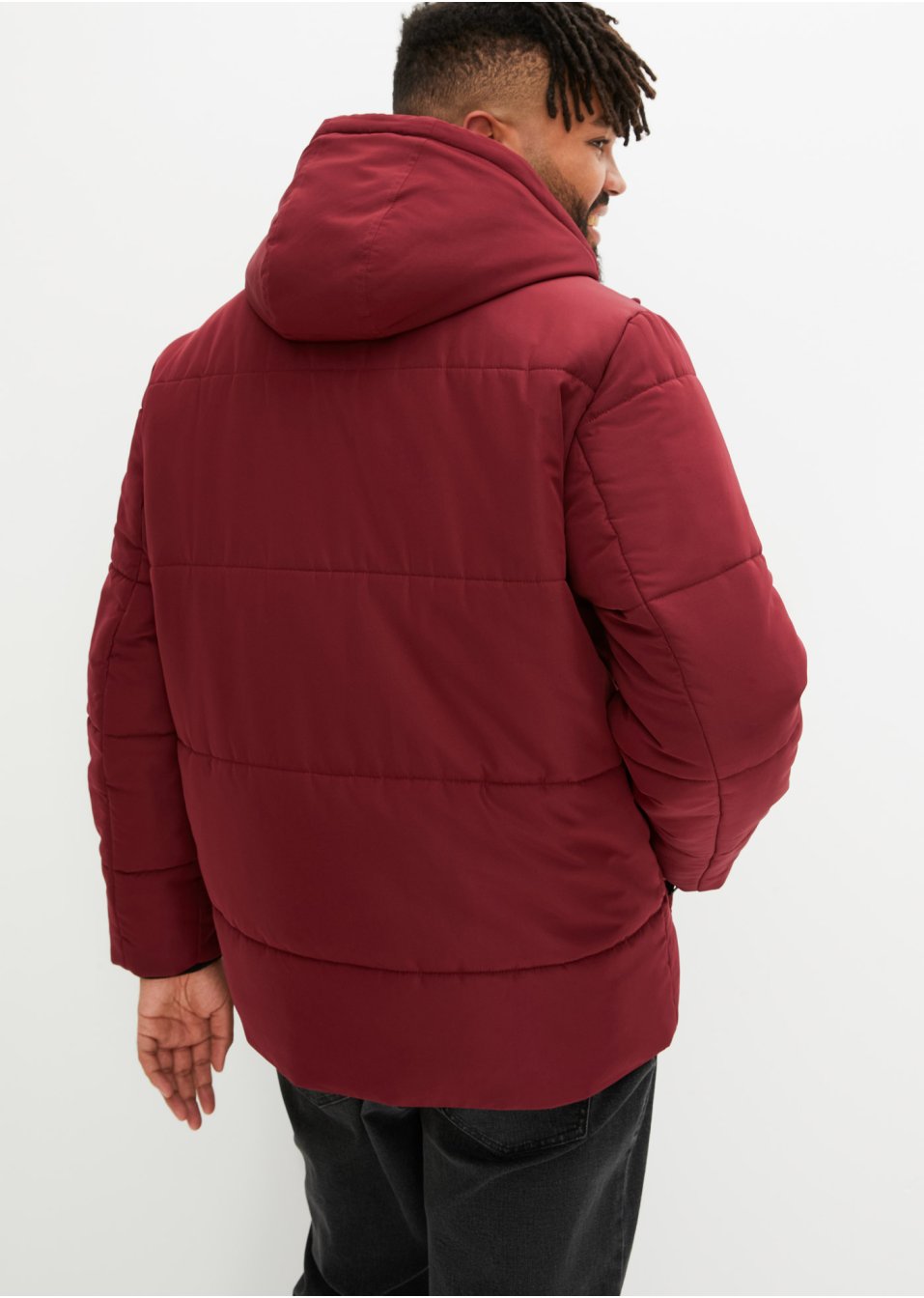 Veste matelassée à capuche en polyester recyclé