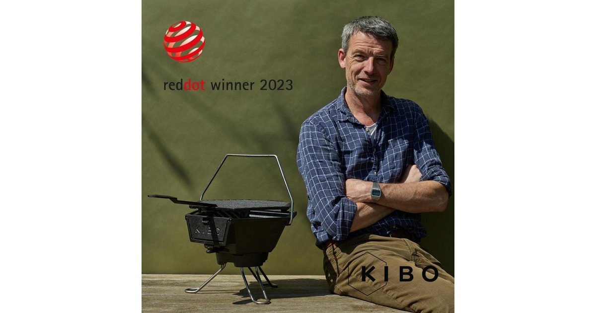 The WindmillKIBO Grill Model 3.0 houtskoolbarbecue  (Zwart)