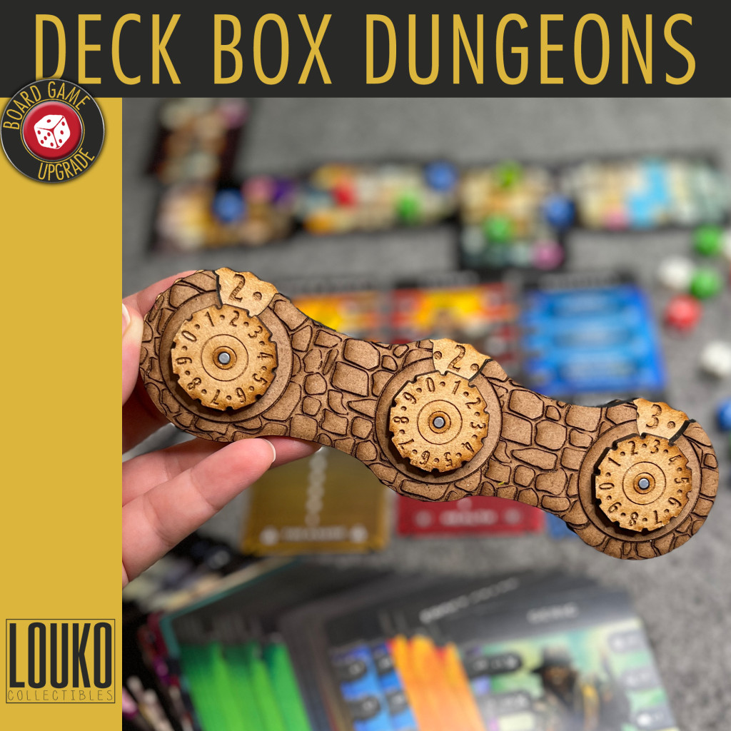 Triple compteur pour Deck Box Dungeons