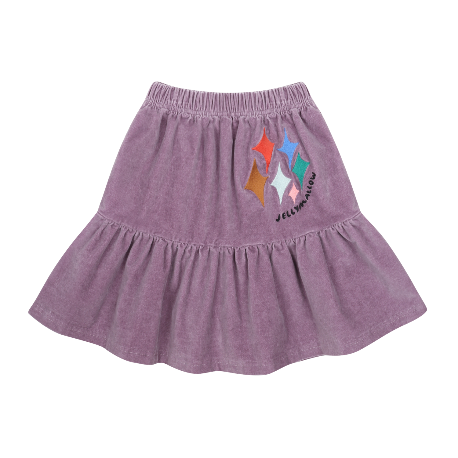 Jelly Mallow | Glitter Velvet Skirts | Purple