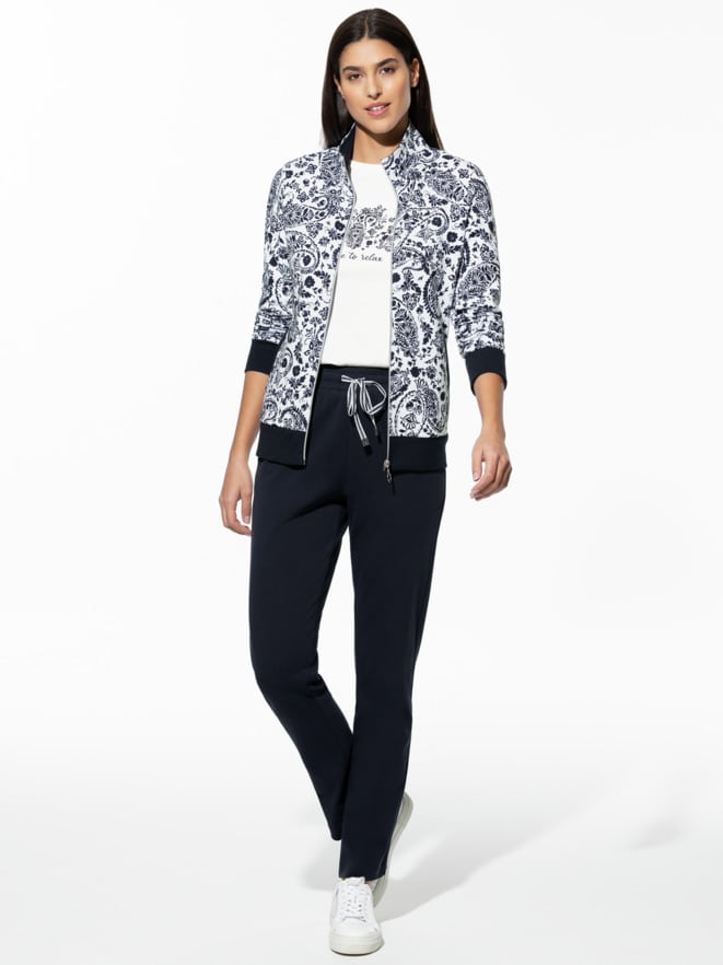Freizeitjacke Baumwollstretch