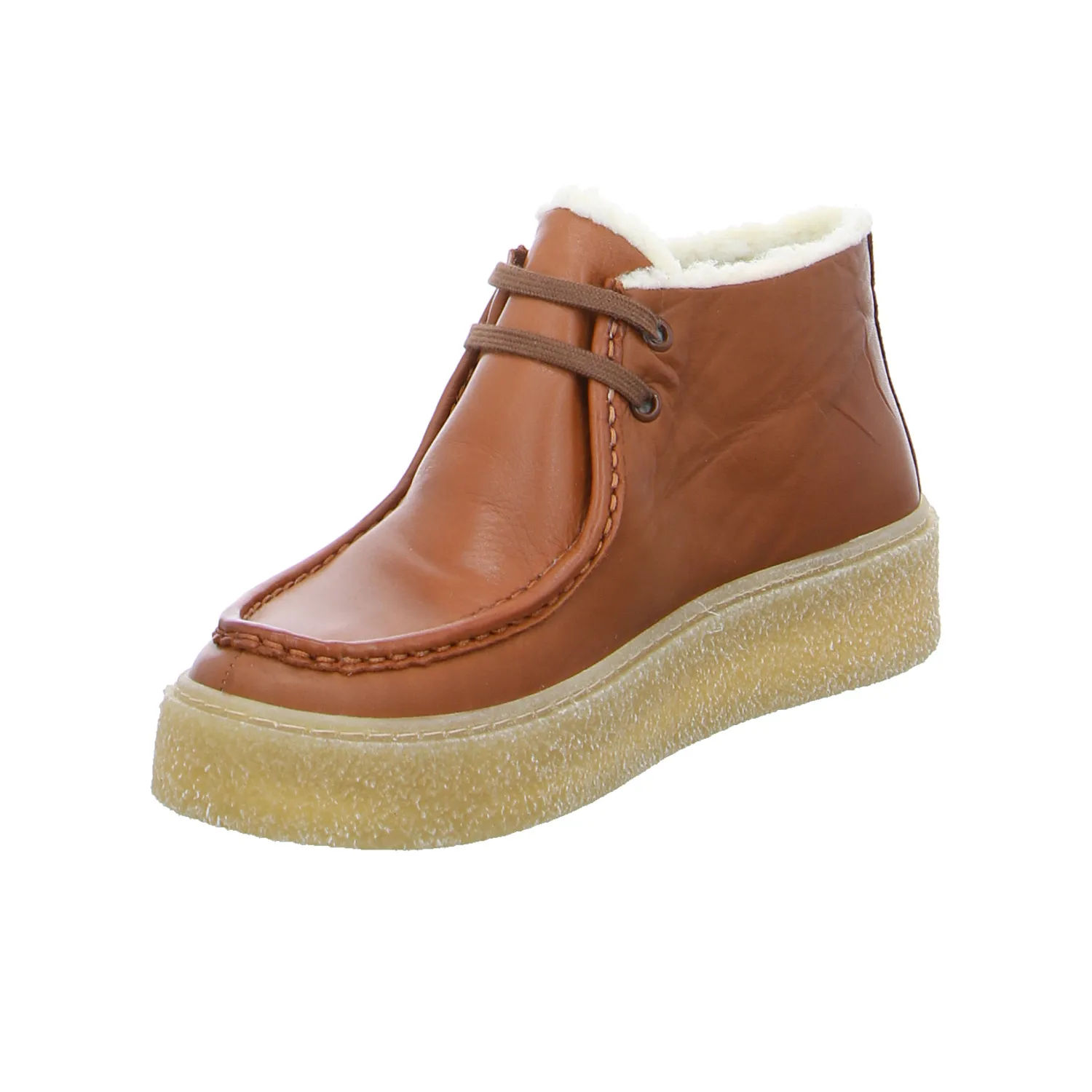 SCHUHENGEL Boot Cognac Leder