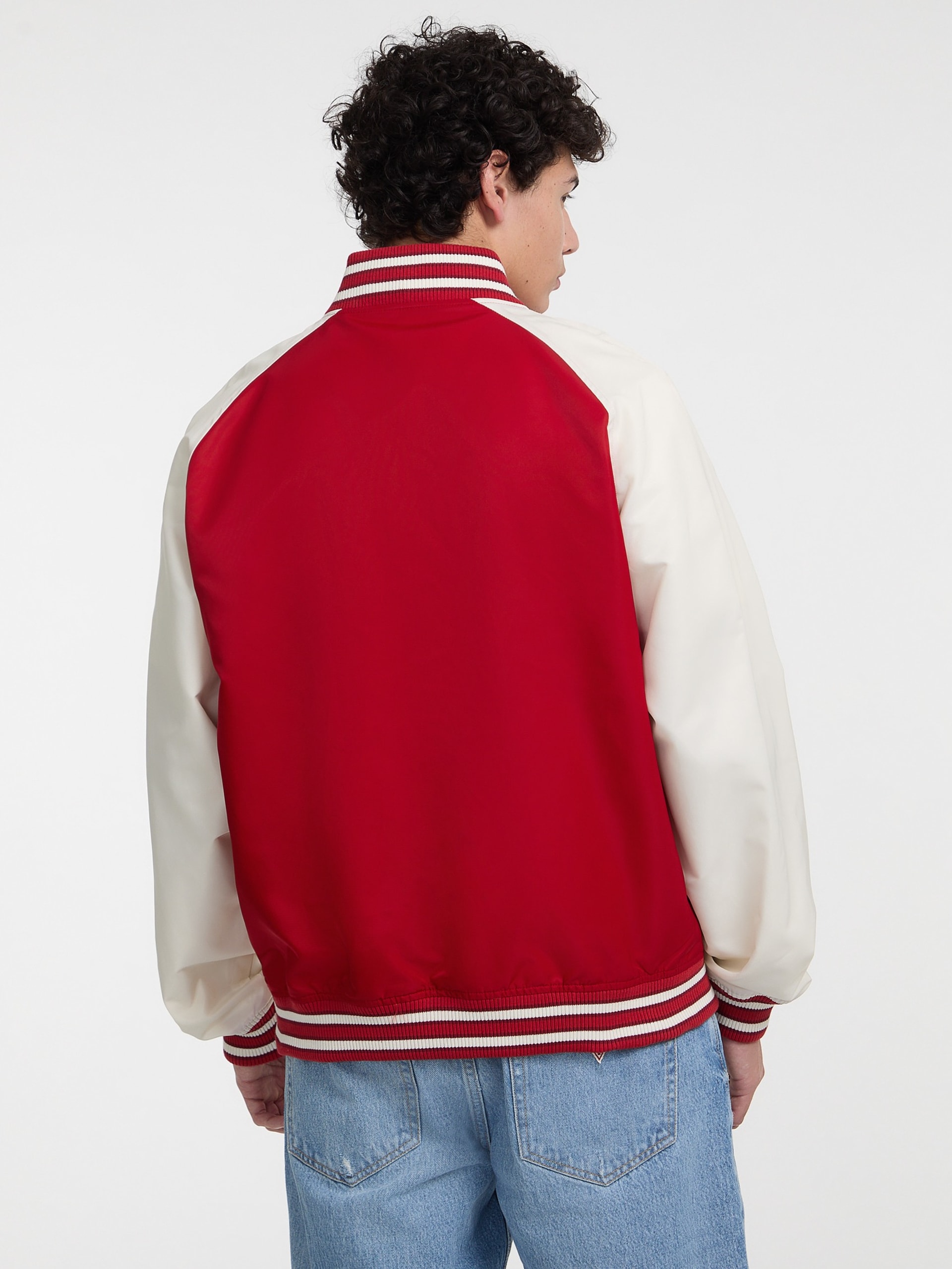 Jaqueta Varsity Raglan