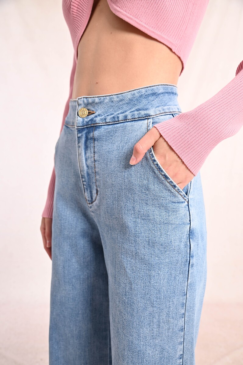 MOLLY BRACKEN<br>Calças jeans largas