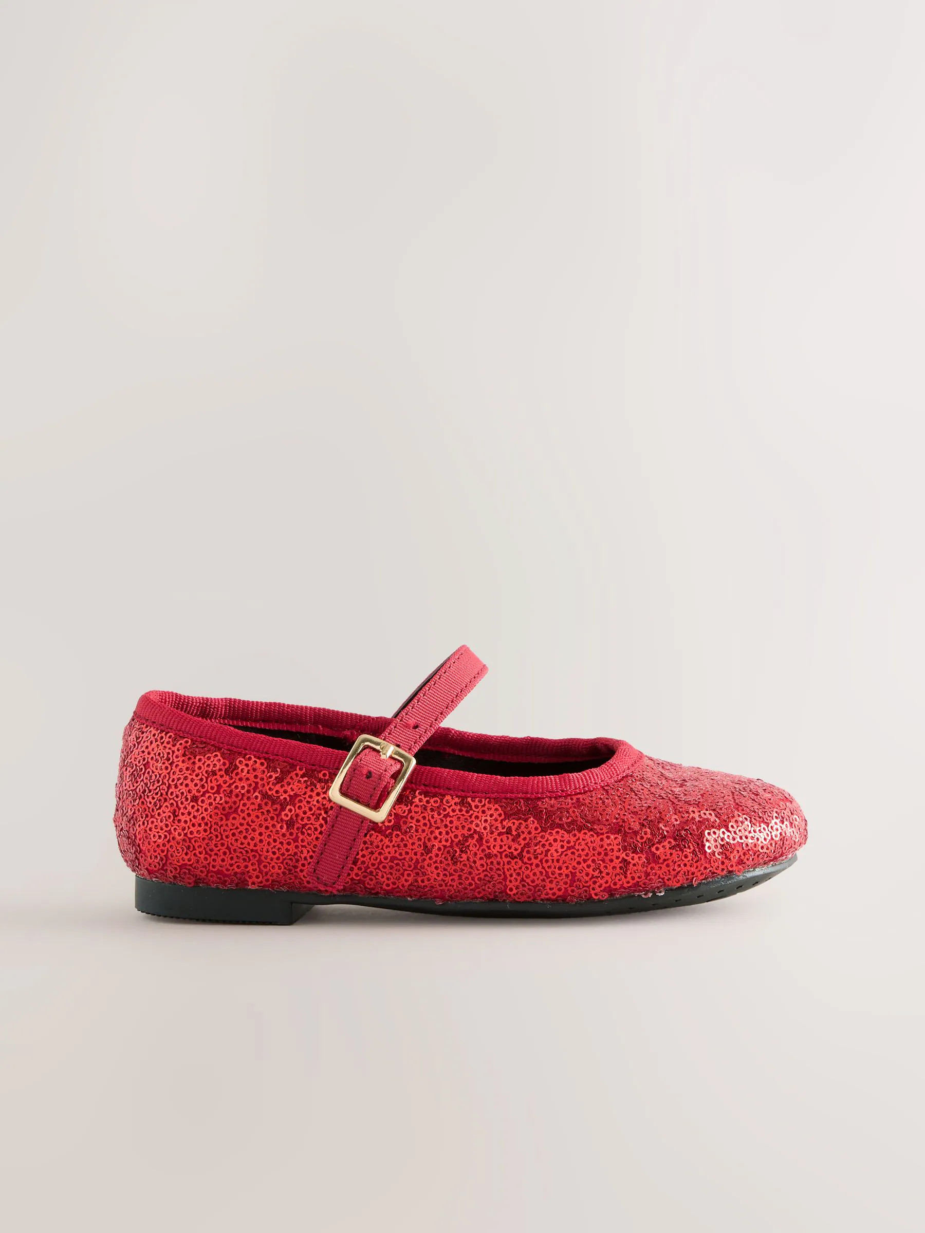 Rood - Sequin Mary Jane Shoes