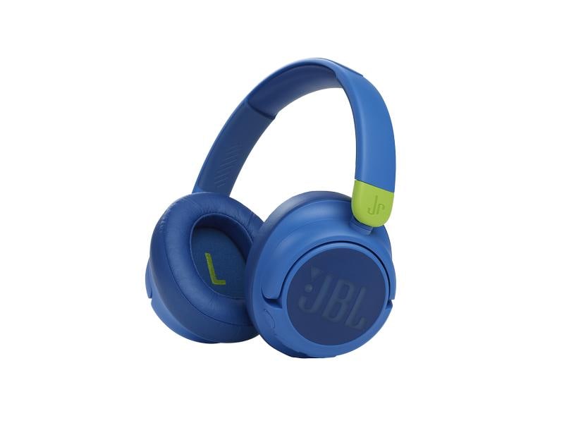 JBL Wireless Over-Ear-Kopfhörer JR460NC Blau Kabellose Over-Ear-Kopfhörer mit Geräuschunterdrückung für Kinder
