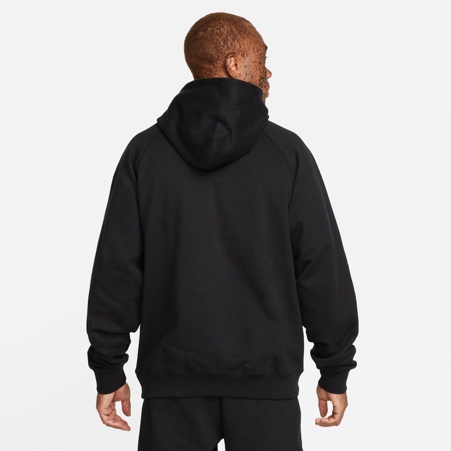 Nike Sweat à Capuche Swoosh Fleece HZ - Noir/Blanc