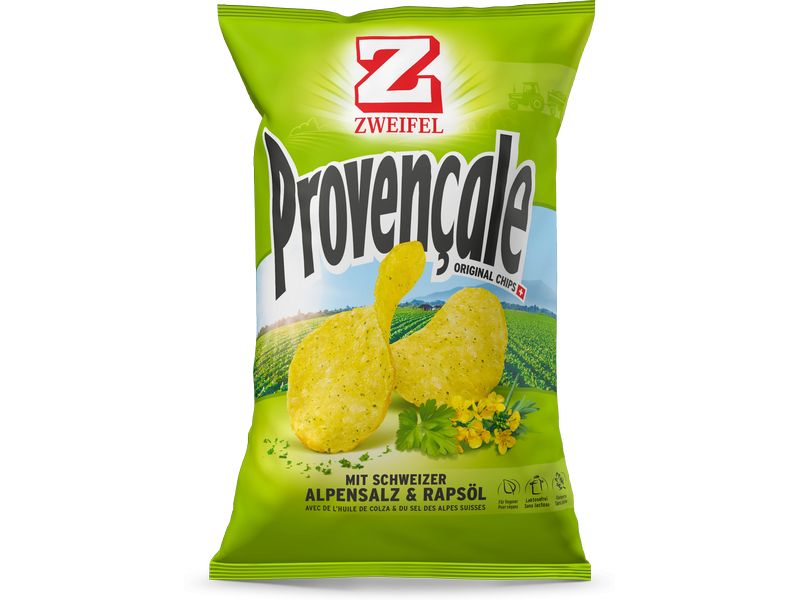 Zweifel Original Chips Provençale 20 x 30 g Kartoffelchips