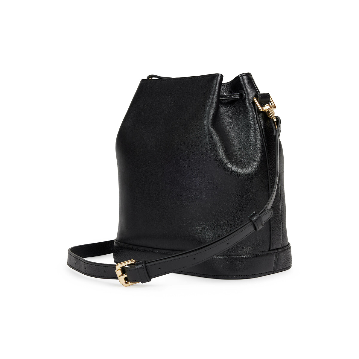NAT & NIN<br>Bucket tas in leer NORAH