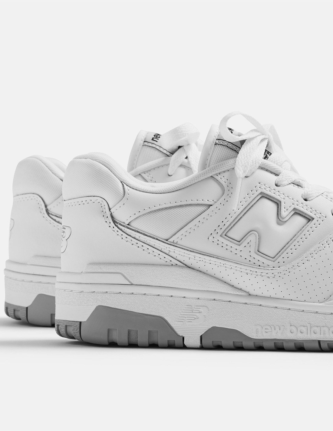 new balance sneakers mixte 550 blanc/gris