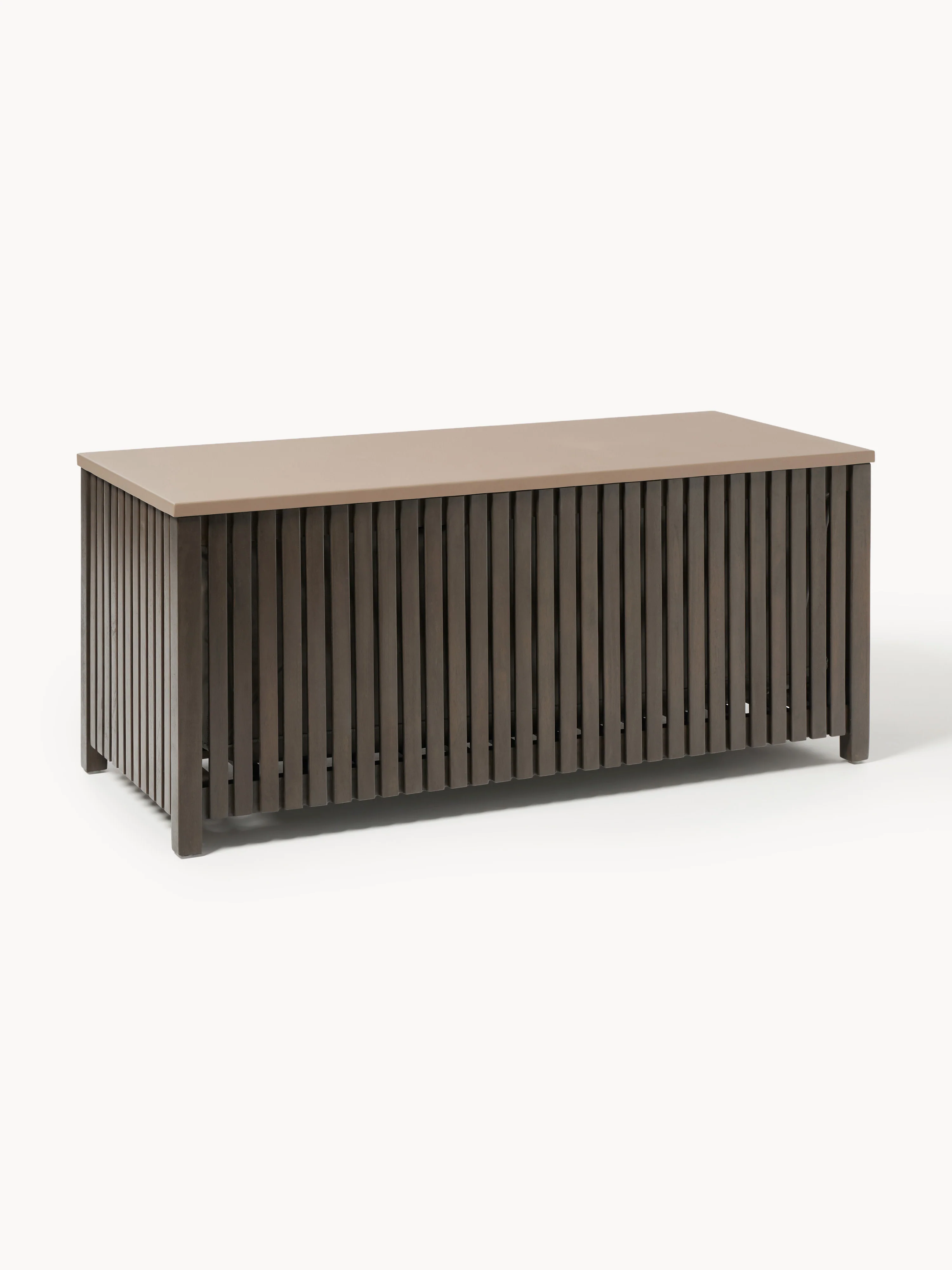 Tuinopbergdoos Arkin van acaciahout met voering, B 129 cm