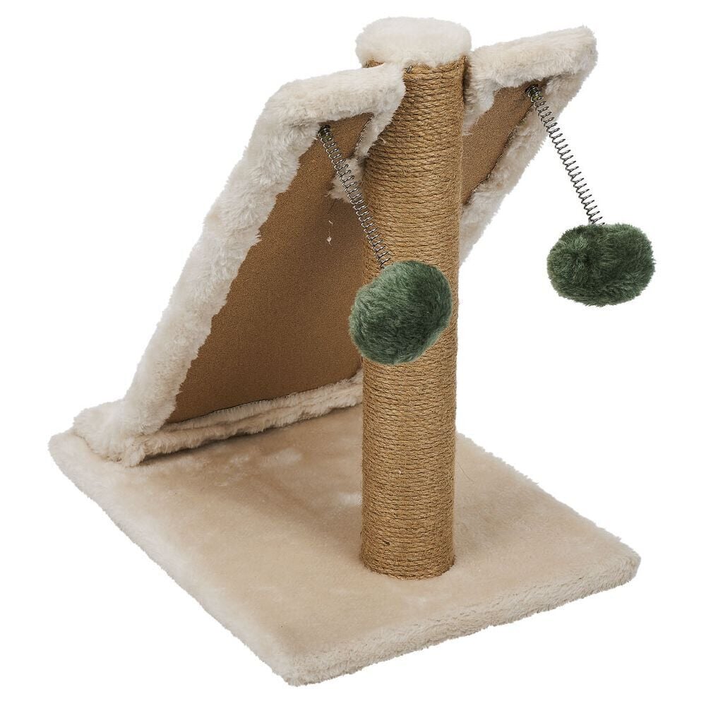 Arbre à chat beige 35x25xH36,5cm