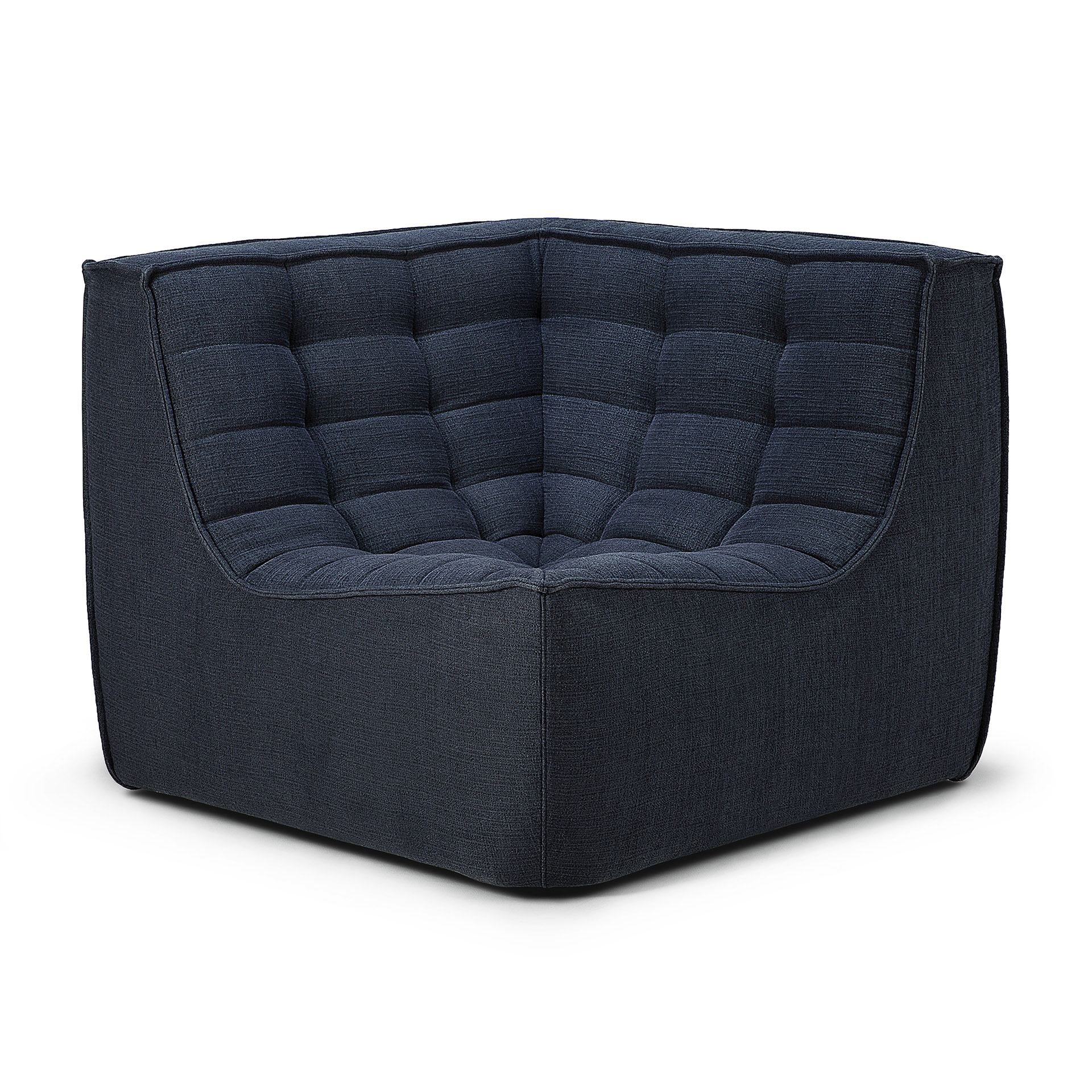 Sofa N701 90° vierkant hoekelement - eco stof graphite
