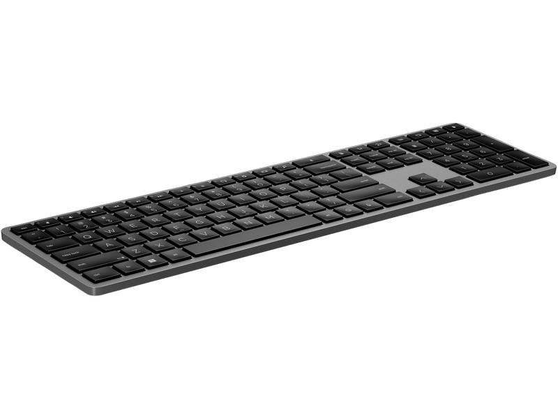 HP Tastatur Dual Mode 975 Vielseitige, schlanke und kabellose Dual-Mode-Tastatur