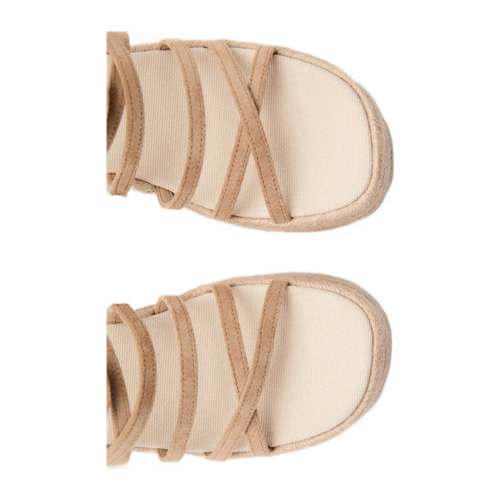 MANGO TEEN espadrilles beige