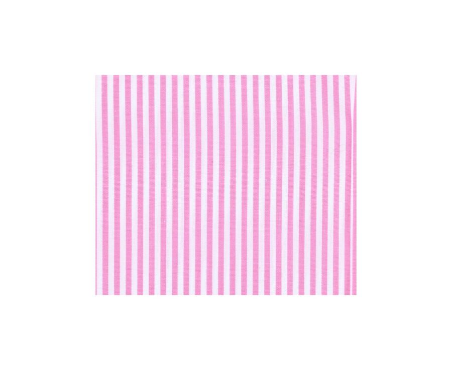 Chemise coton rayée rose et blanc - MAXIMILIEN