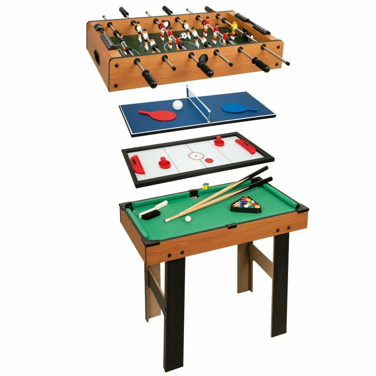 Color Baby Colorbaby Table Multi-Jeux 4 en 1