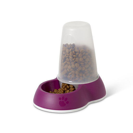 Distributeur de nourriture Loop, bordeaux 700ml