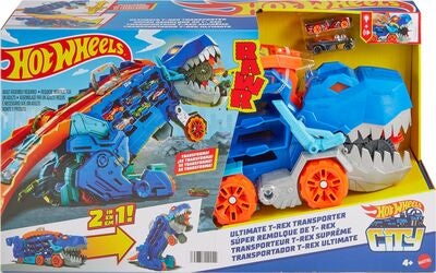 Hot Wheels Lastebil Ultimate T-Rex Transporter
