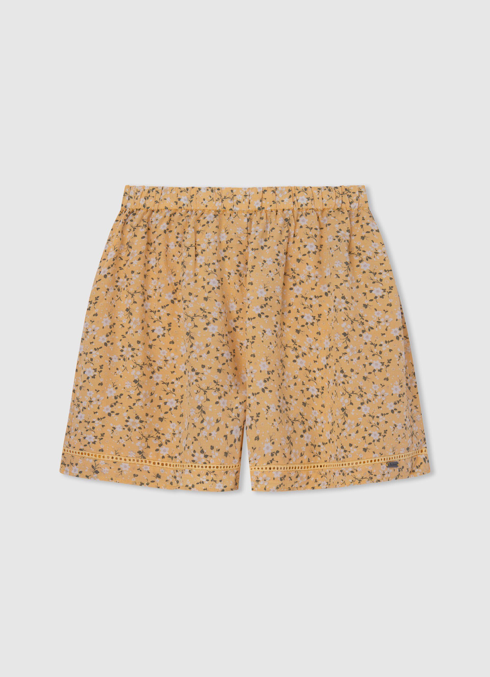 Shorts Haley com estampa floral - multicolorido