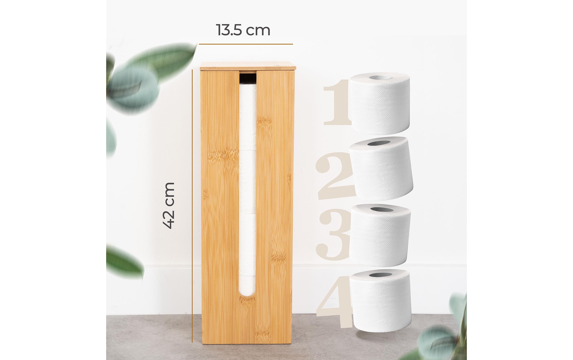 Toilettenpapierhalter Maria NatureWC Papierhalter für 4 Rollen