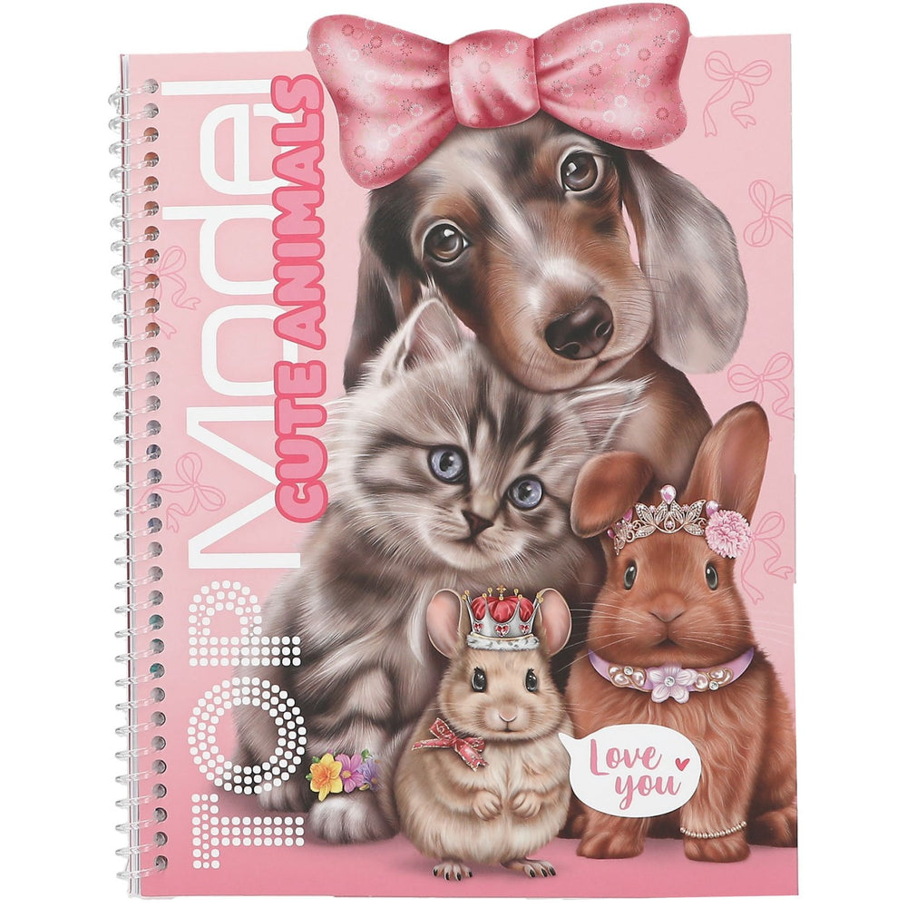 Køb TOPModel Cute Animals Dress Me Up Klistermærke Bog