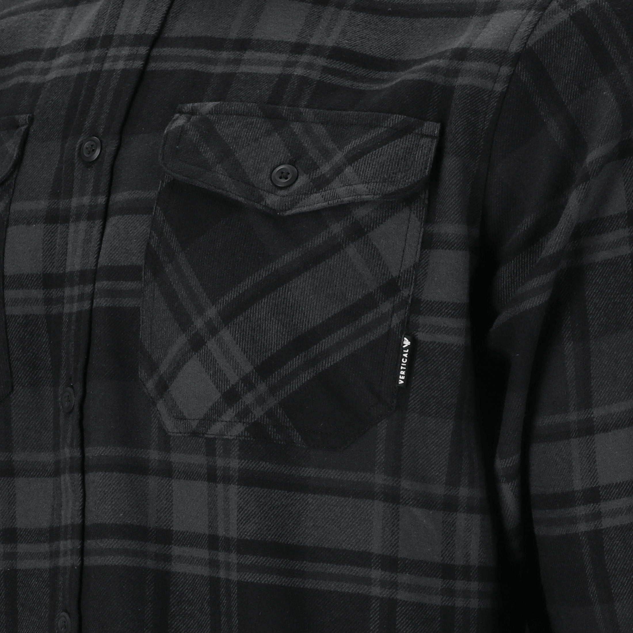 Vertical Deltong M Checked Shirt - Fritid og bomull