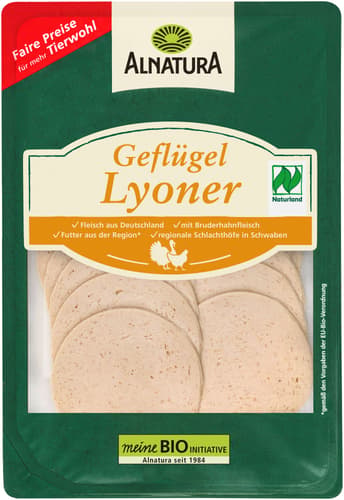 Alnatura BIO Geflügellyoner