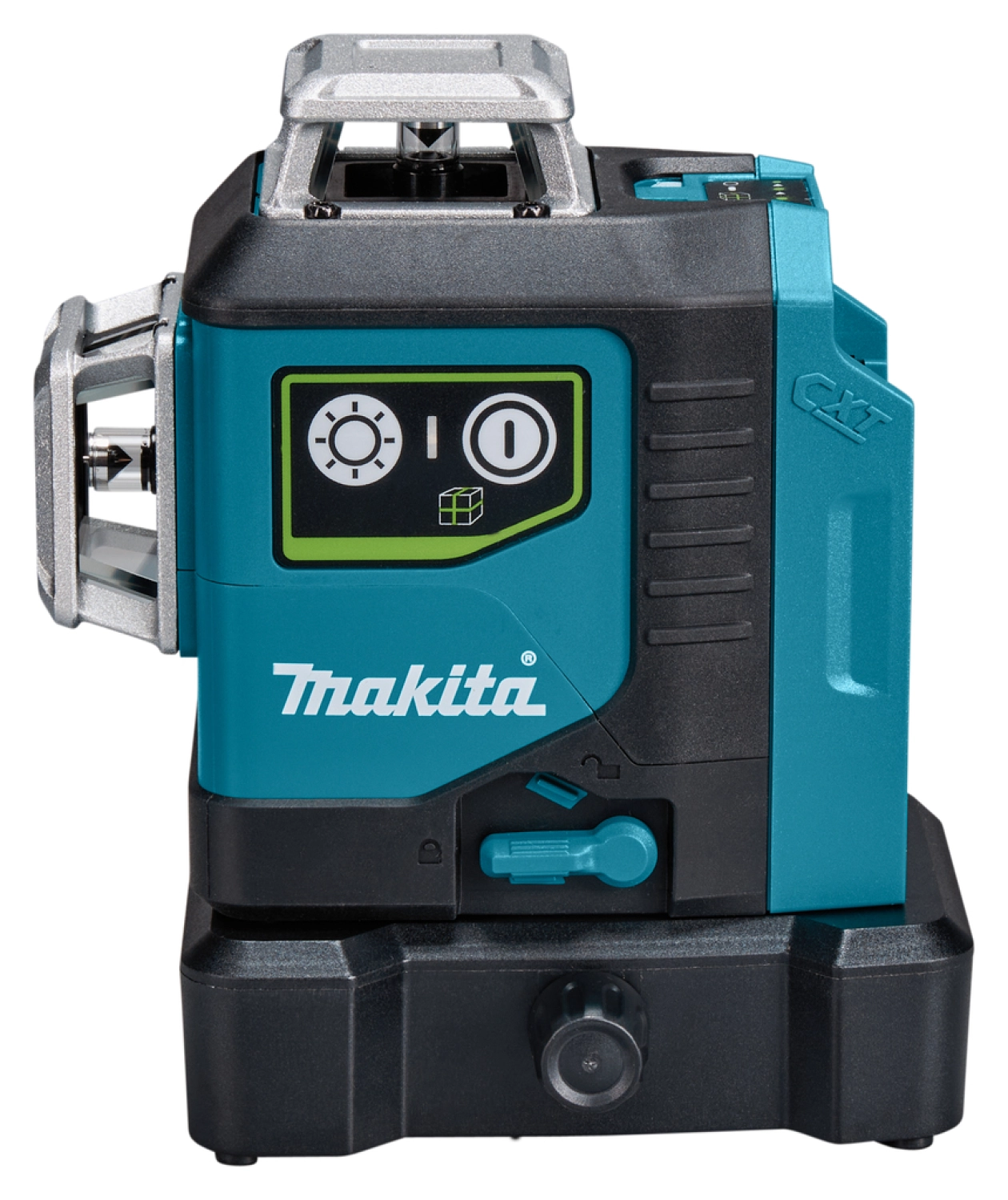 Makita SK700GD 12V Max Li-Ion accu kruislijnlaser body in tas - zelfnivellerend - groen 3x360° - 35m