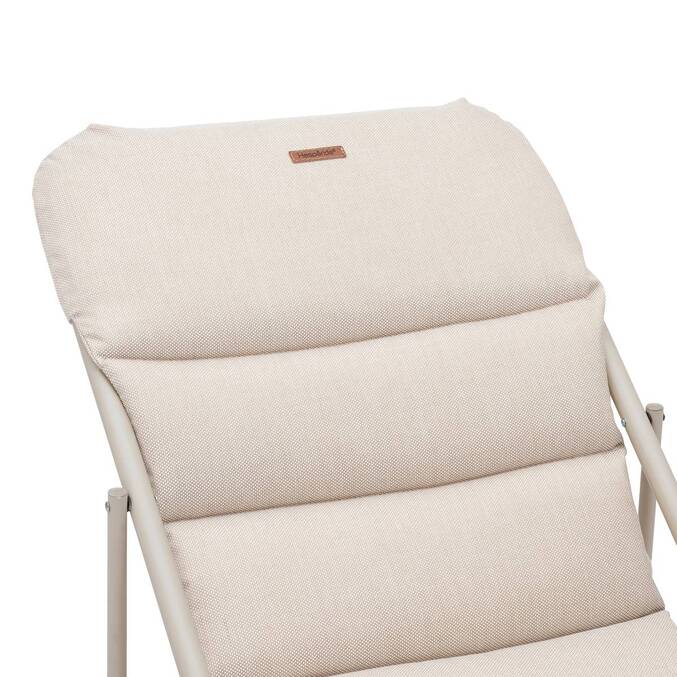 Chilienne de jardin pliable NILLIA Lin / Argile