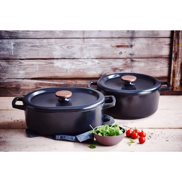 Cocotte ronde 26cm en fonte émaillée Beka Nori Beka