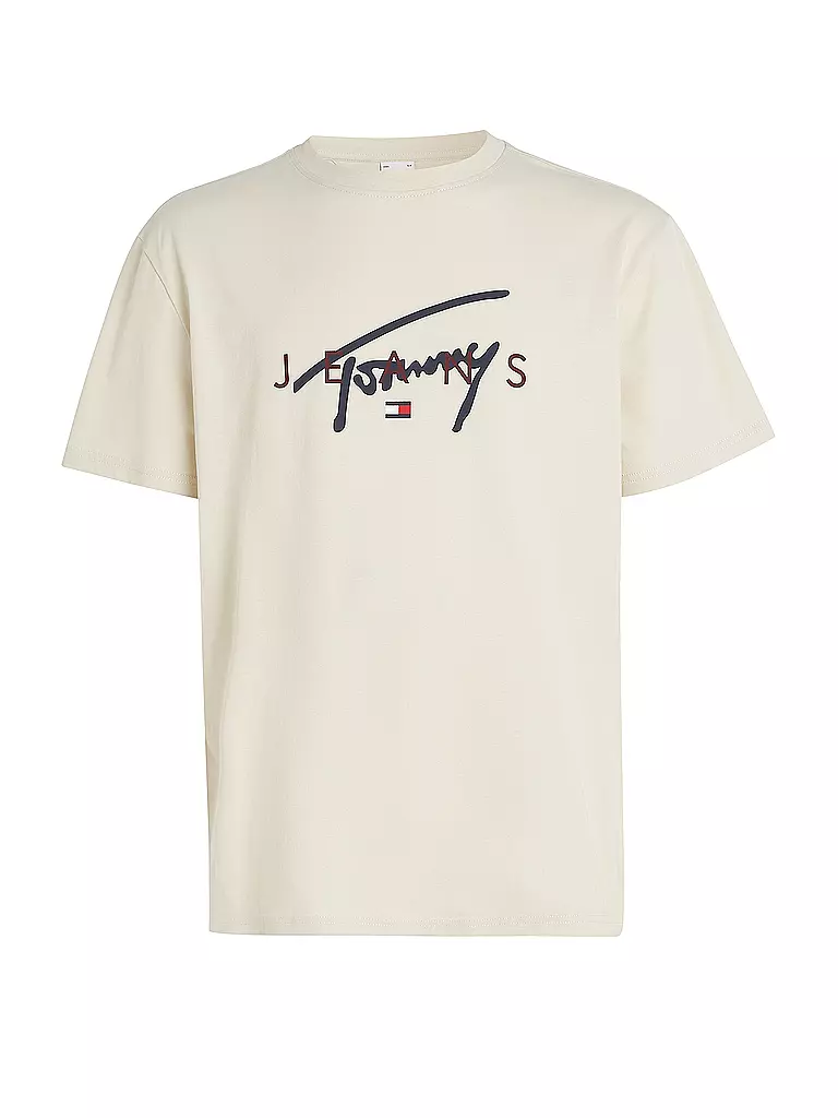 TOMMY JEANS T-Shirt  beige