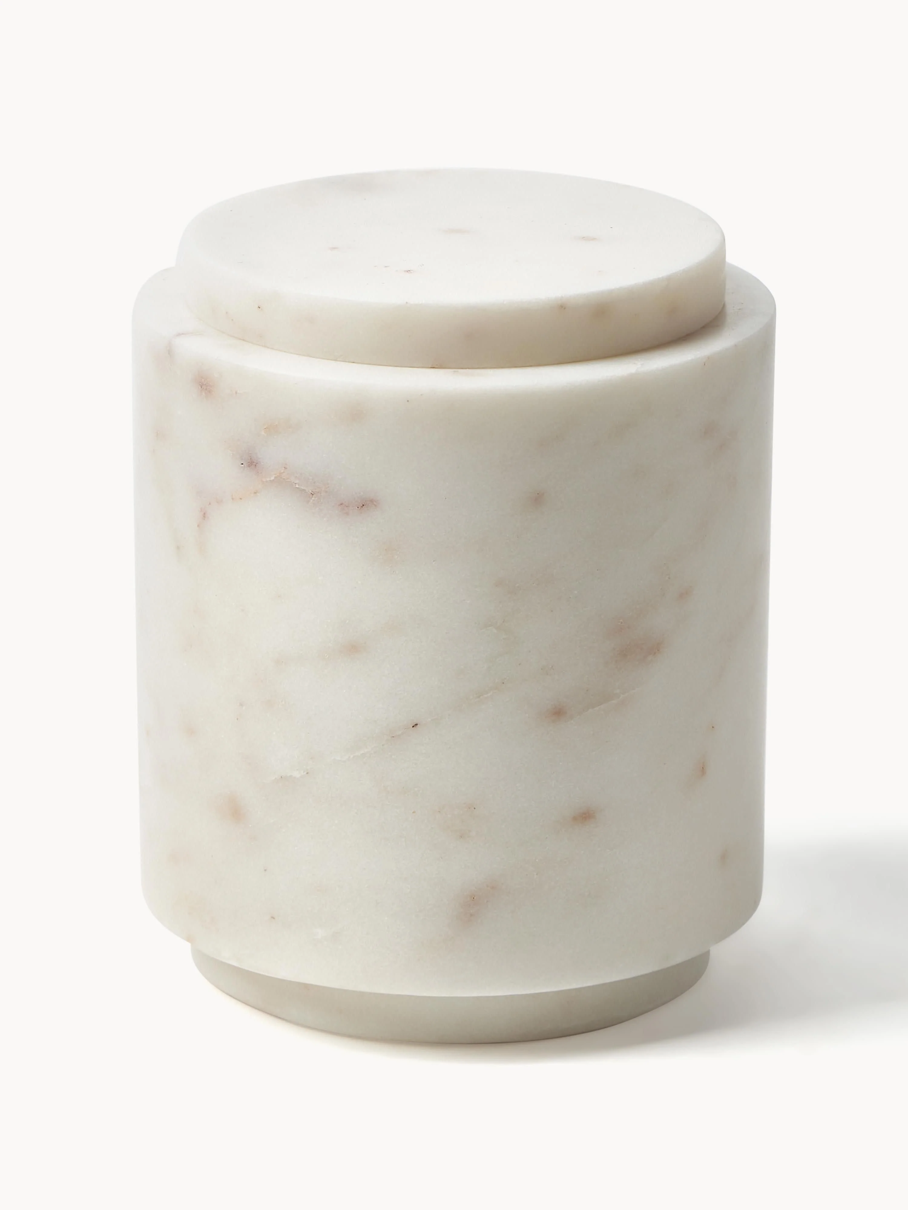 Marmeren opbergpot Simba, H 12 cm