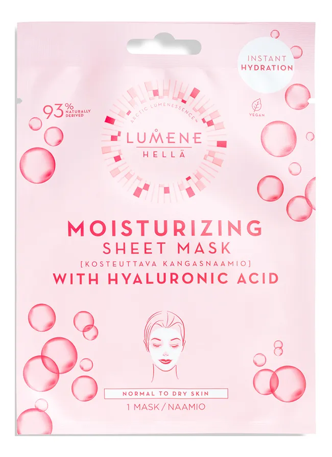 Lumene Moisturizing Sheet Mask - 1 stk.