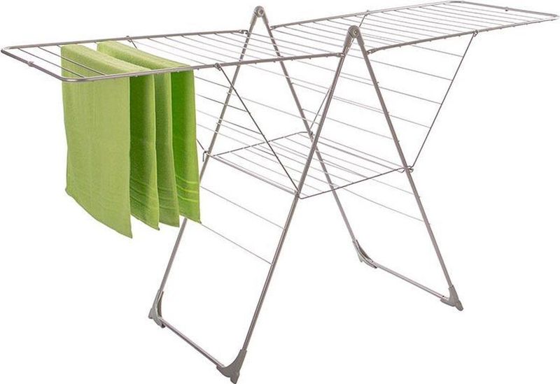 Casibel - Droogrek T-model Louise / 180x102x60 cm / Stevige scharnieren